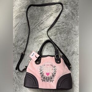 BNWT Pink Juicy Couture Diamond Heritage Satchel